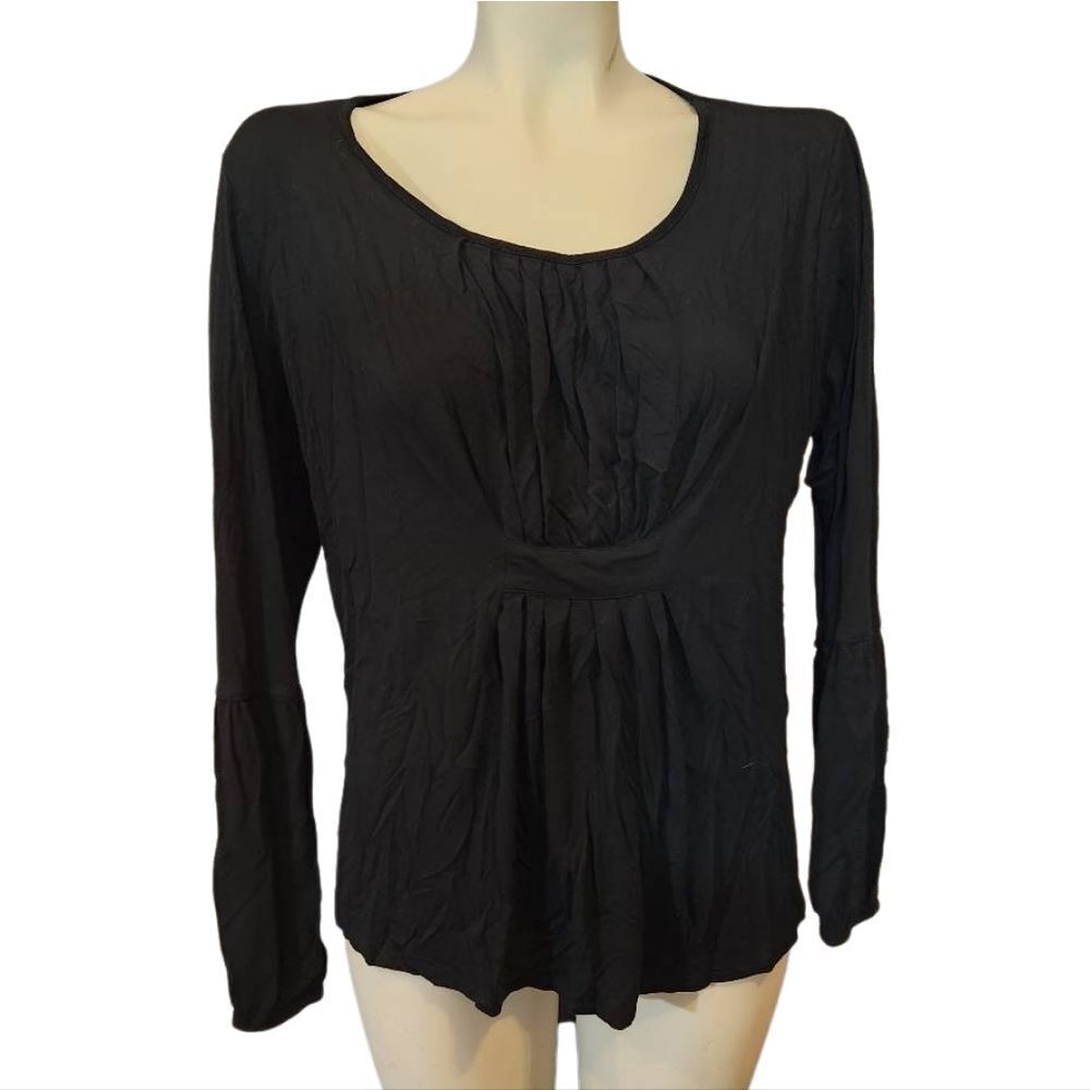 George Elegant Black Women's‎ Top Size Large